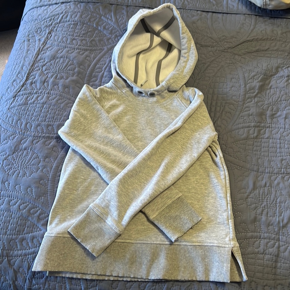 Girls Athleta Hoodie Gray Size 6